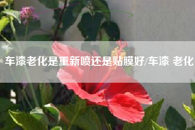 车漆老化是重新喷还是贴膜好/车漆 老化