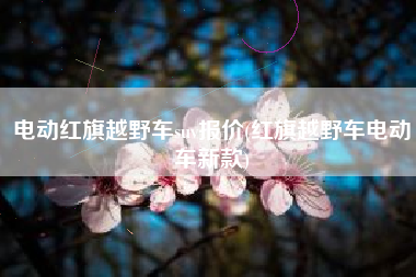 电动红旗越野车suv报价(红旗越野车电动车新款)