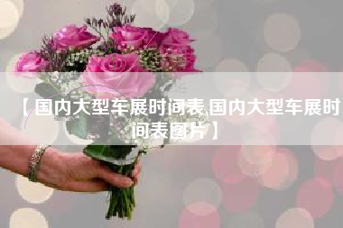 【国内大型车展时间表,国内大型车展时间表图片】
