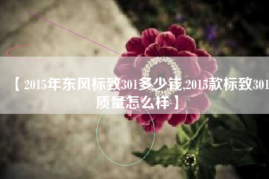 【2015年东风标致301多少钱,2015款标致301质量怎么样】 【2015年东风标致301多少钱,2015款标致301质量怎么样】