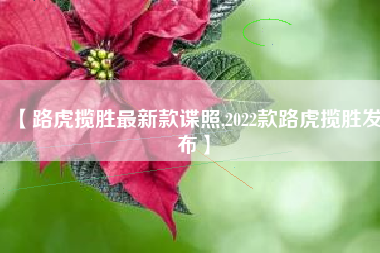 【路虎揽胜最新款谍照,2022款路虎揽胜发布】