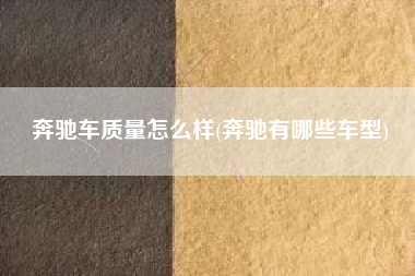 奔驰车质量怎么样(奔驰有哪些车型)