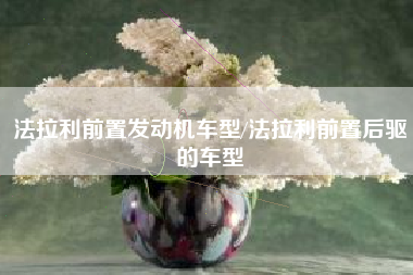 法拉利前置发动机车型/法拉利前置后驱的车型 法拉利前置发动机车型/法拉利前置后驱的车型